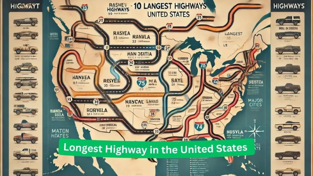 Top 10 Longest Highway in the United States in 2024