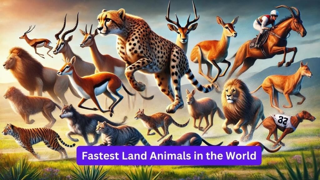 Fastest Land Animals in the World