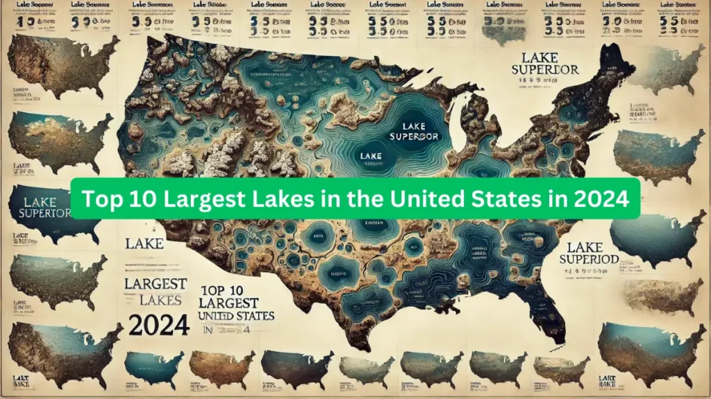 Top 10 Largest Lakes in the United States in 2024d