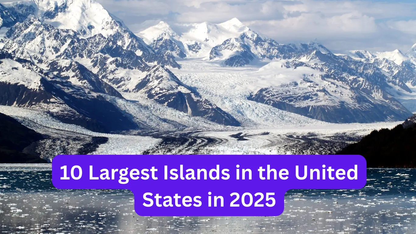 10 Largest Islands in the United States