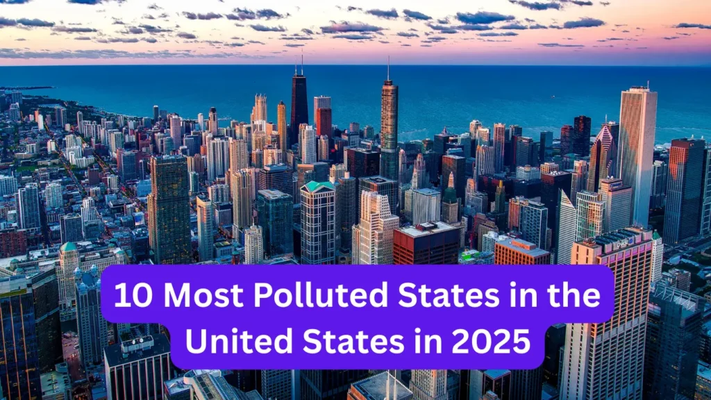 10 Most Polluted States in the United States in 2025